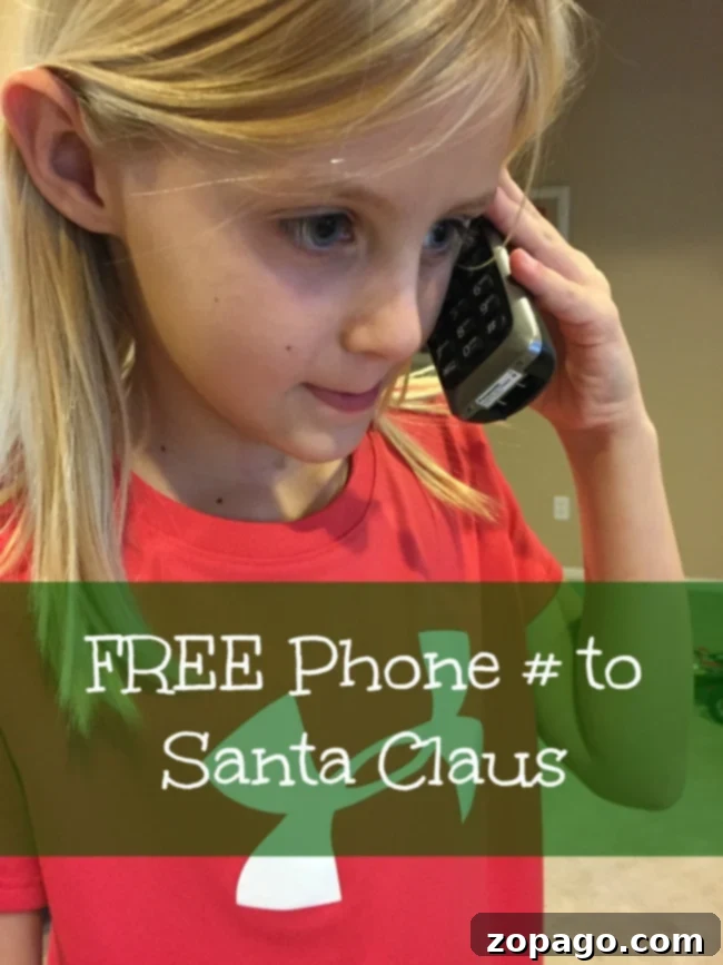 Child excited to send a letter to Santa