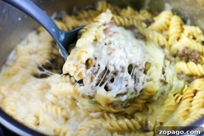 Instant Pot Chicken Casserole 4 Instant Pot Philly cheesesteak pasta, rich with beef and cheese