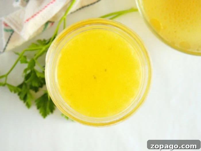 instant pot chicken broth in a jar