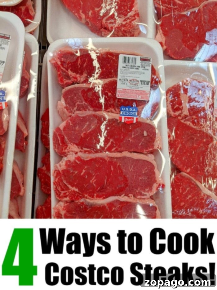 Costco air fryer recipes your family will love! Want to buy Kirkland chicken, beef, steak or pork in bulk & cook it in a healthy but crispy way? Here's how. #costcorecipes #costco #beef #airfryerrecipes #airfryer #ninjafoodi costco steak