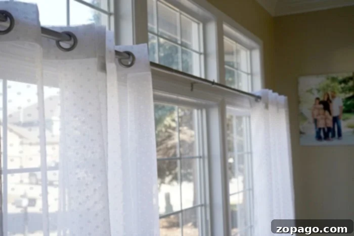 cleaning curtains
