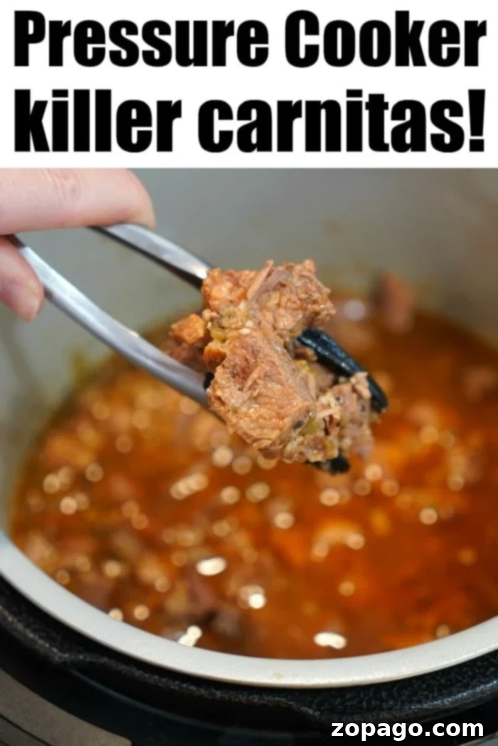 Easy Crispy Pressure Cooker Carnitas 10 pressure cooker carnitas