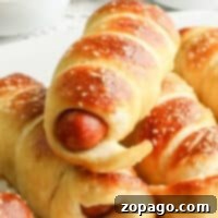 Pretzel dog recipe image