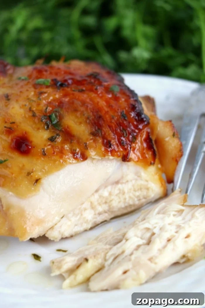 Juicy Air Fryer Marinated Chicken Thighs 6 Perfectly cooked teriyaki chicken thighs from the air fryer