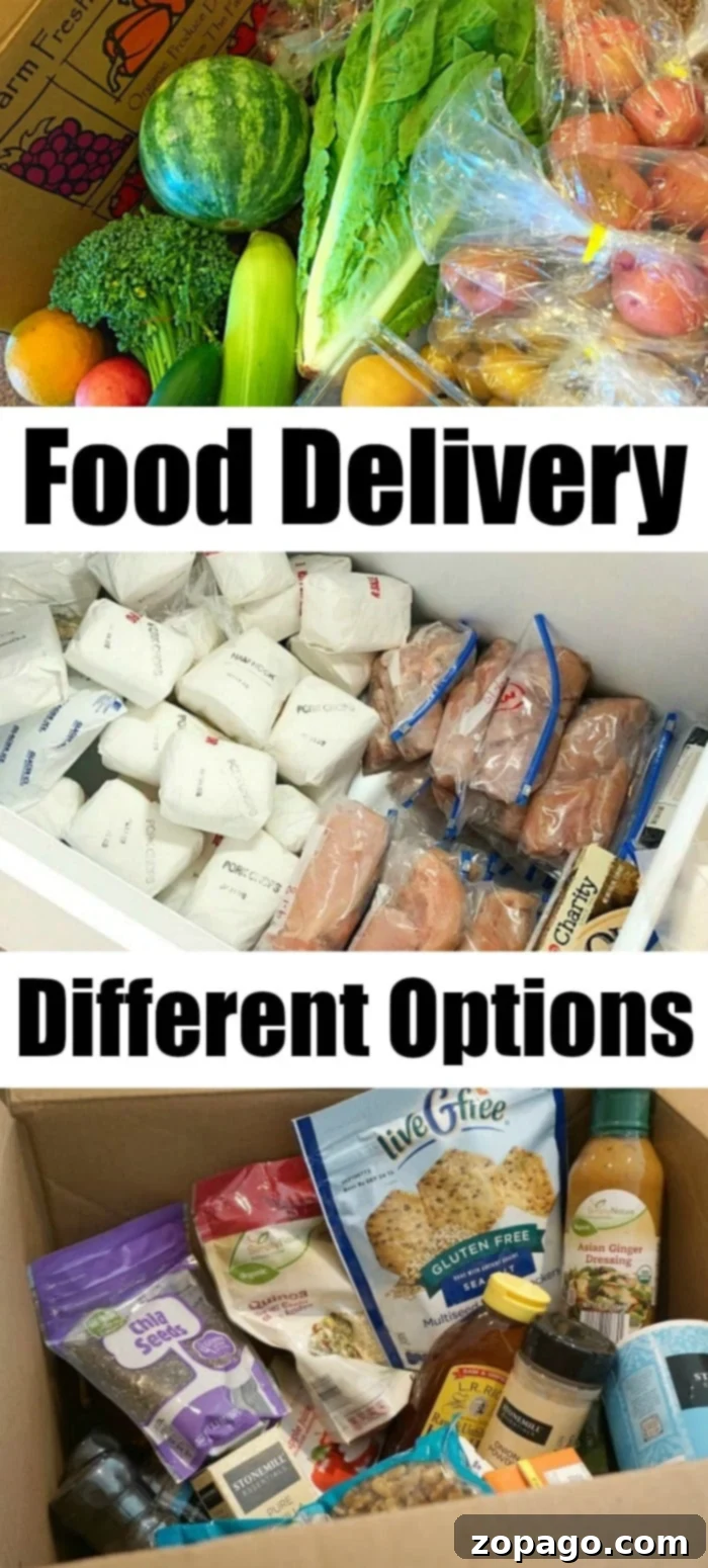 Effortless Food Delivery To Your Door Fresh groceries and meals delivered directly to your door