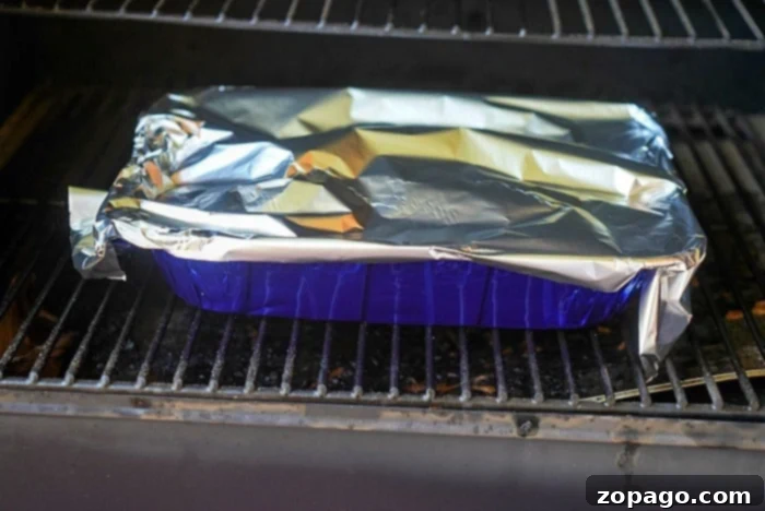 Cook Once, Eat All Week 11 Delicious smoker recipe ready to cook, stored in a disposable aluminum pan.