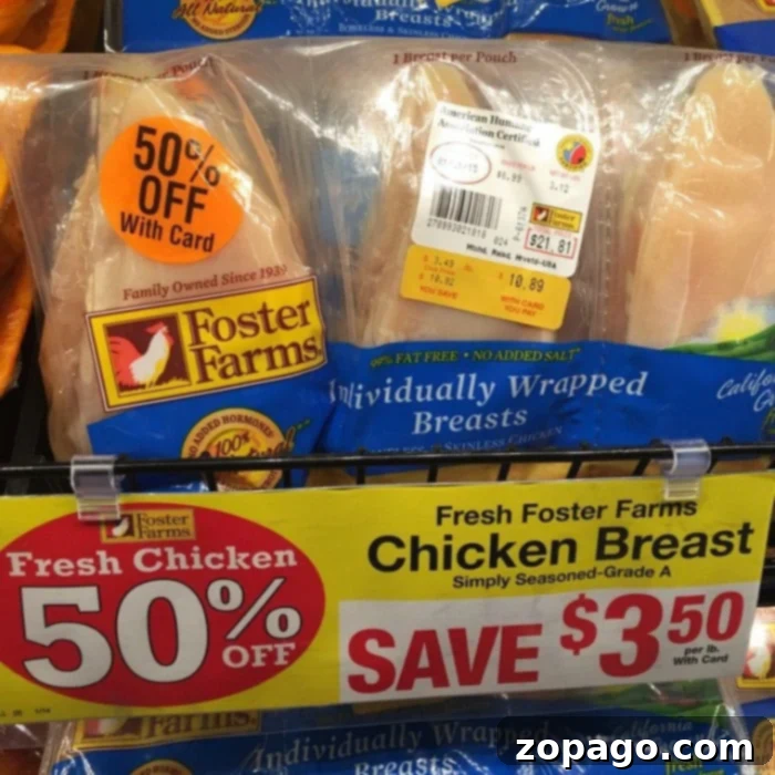 Cook Once, Eat All Week 3 Succulent chicken breasts, ideal for bulk cooking and freezer meals.