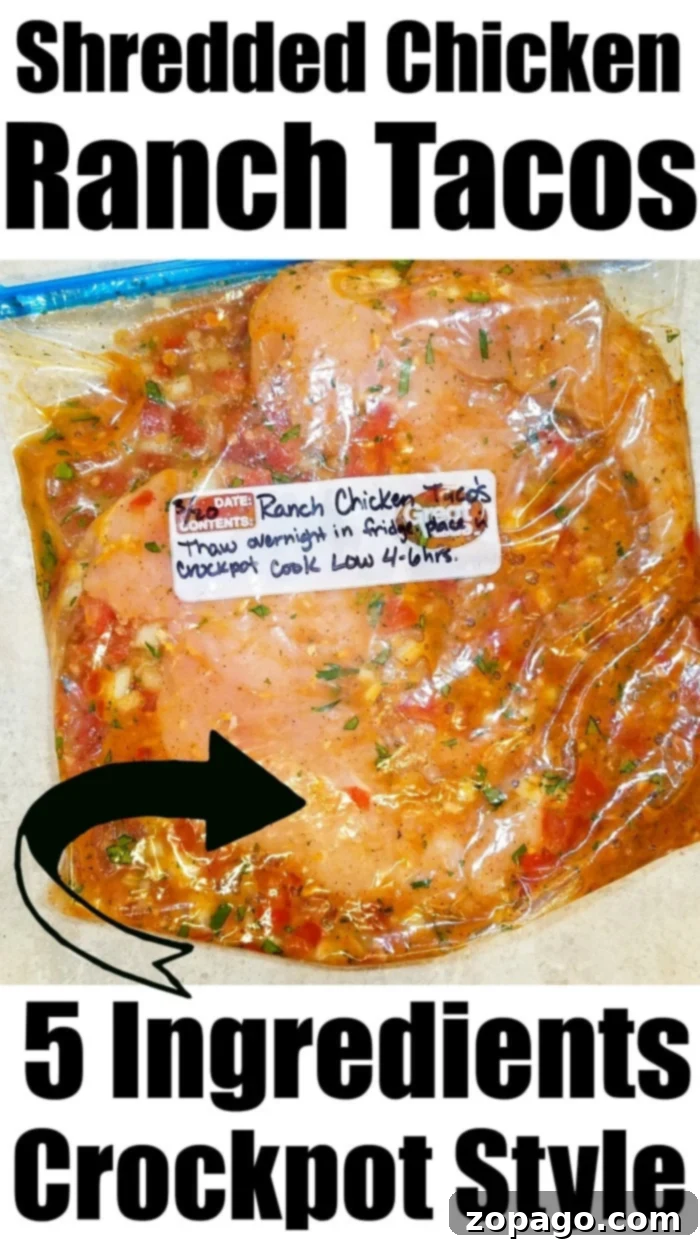 Write for Us 3 Slow Cooker Shredded Chicken Tacos, another fantastic guest post example