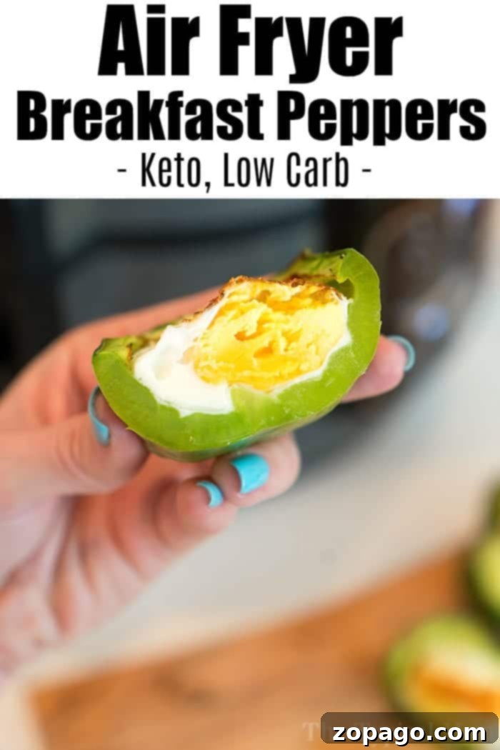 Crispy Air Fryer Vegetable Dishes 9 Air Fryer Breakfast Stuffed Peppers