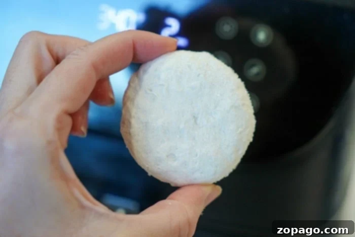 Air Fryer Frozen Biscuits: Golden Perfection 4 Perfectly golden-brown air fryer frozen biscuits, ready to serve, showcasing their fluffy texture and crisp exterior.