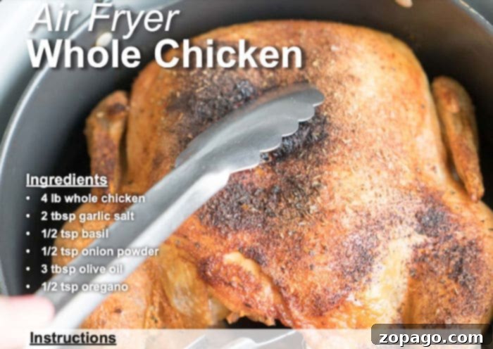 The Ultimate Free Ninja Foodi Recipe Guide 6 A mouth-watering Ninja Foodi chicken recipe, showcasing a beautifully cooked, golden-brown chicken dish.