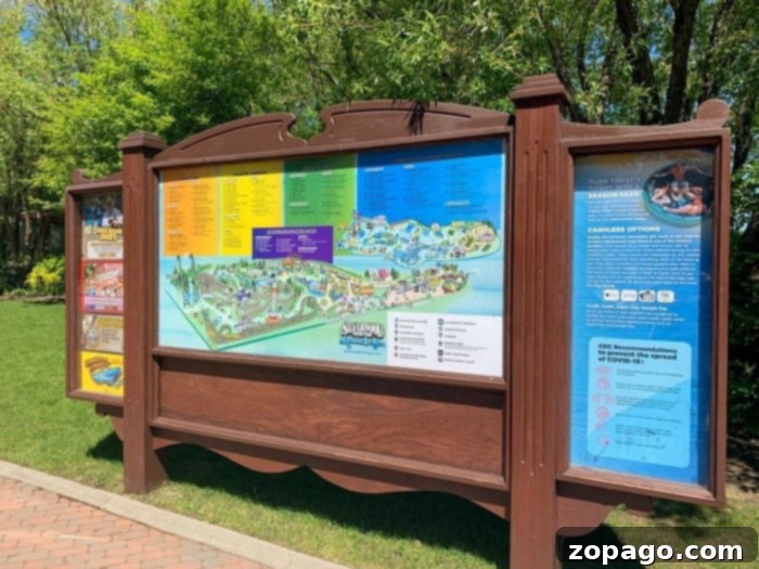 Silverwood Magic Northern Idaho's Top Theme Park 4 Silverwood Theme Park Map showing layout and attractions