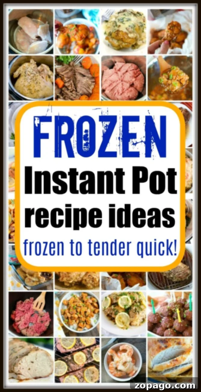 Instant Pot Frozen Meat: The Ultimate No-Thaw Guide 8 frozen meat in instant pot