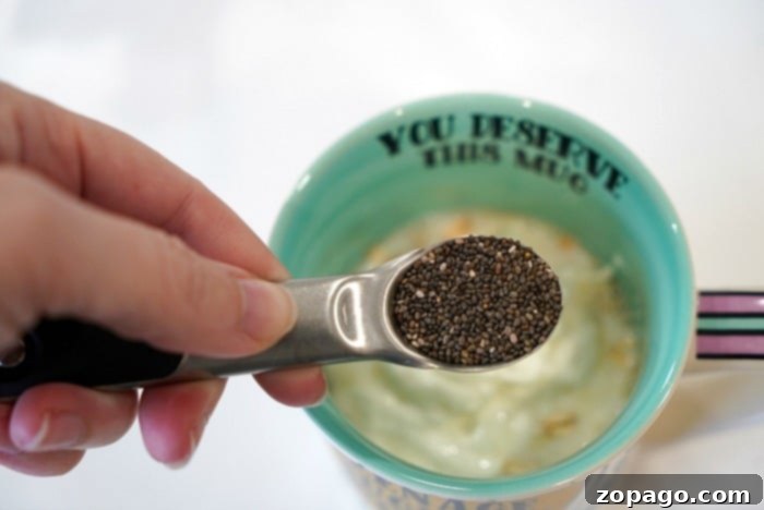 chia seed yogurt