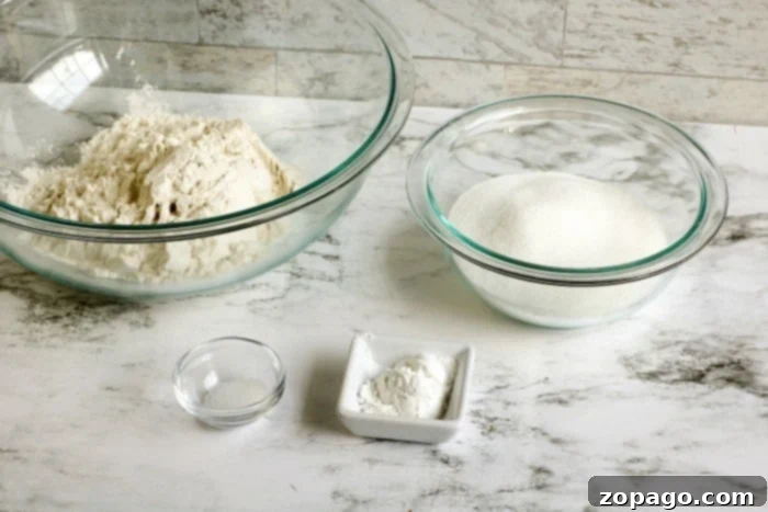 Classic Yellow Cake from a Mix 3 Homemade cake mix in a bowl with a whisk