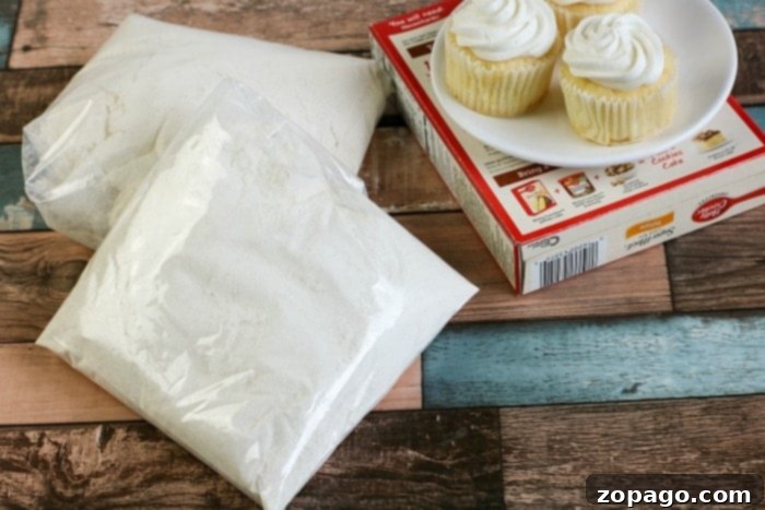 Classic Yellow Cake from a Mix 5 How to make yellow cake mix in a large bowl