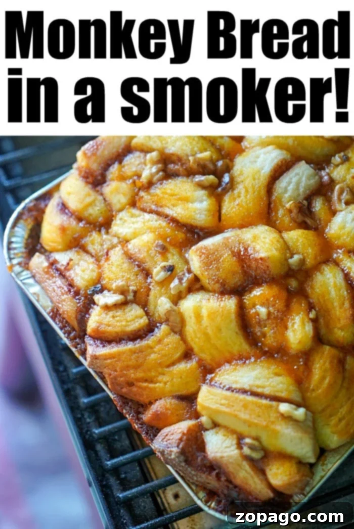 Irresistible Smoked Monkey Bread 2 Best monkey bread in a smoker, cooked on a Traeger