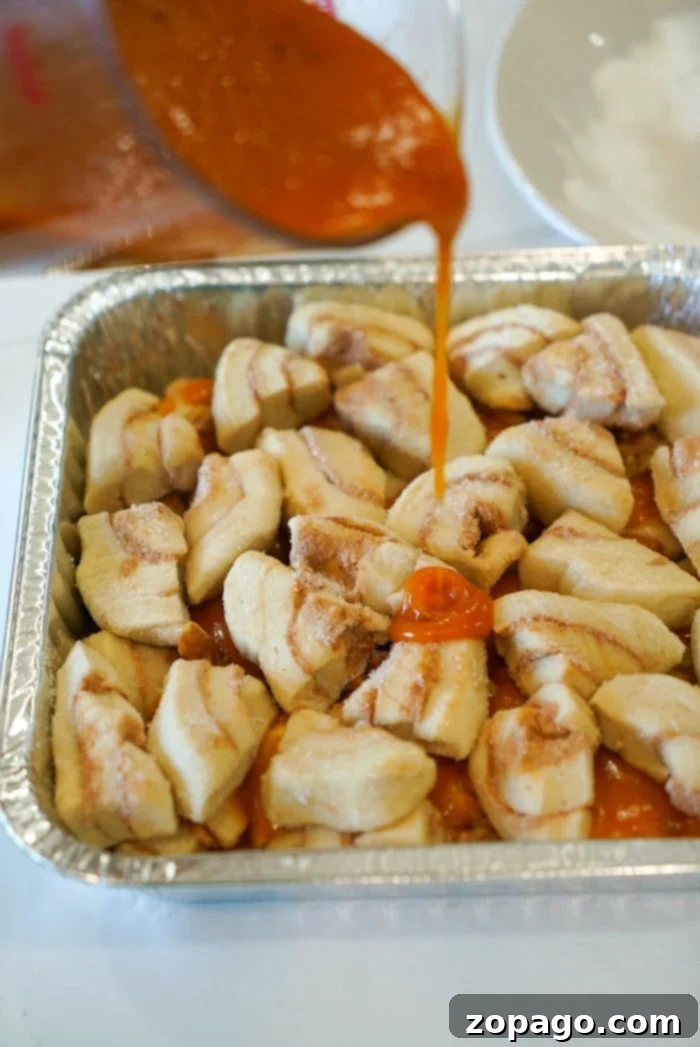 Irresistible Smoked Monkey Bread 6 Dessert cooking on a smoker