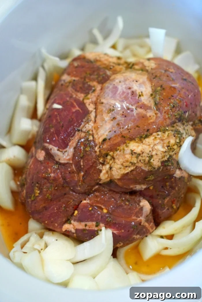 slow cooker pulled pork