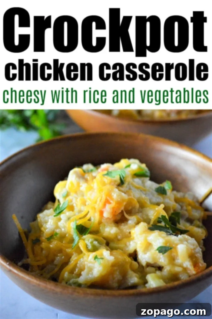 One-Pot Chicken Casserole 9 crockpot chicken casserole