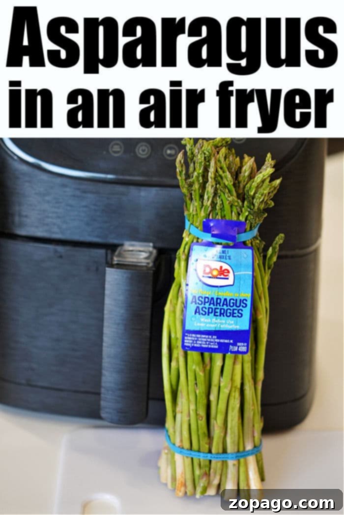 Perfectly Crispy Ninja Foodi Air Fryer Asparagus 4 air fryer asparagus