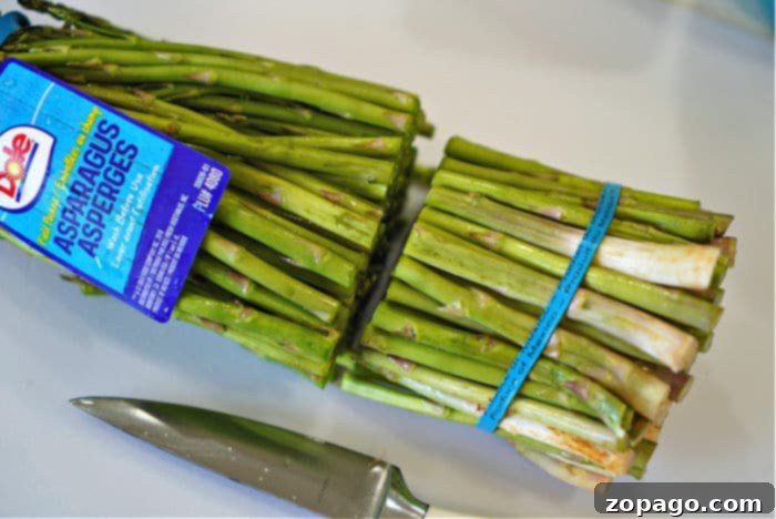 Perfectly Crispy Ninja Foodi Air Fryer Asparagus 5 asparagus