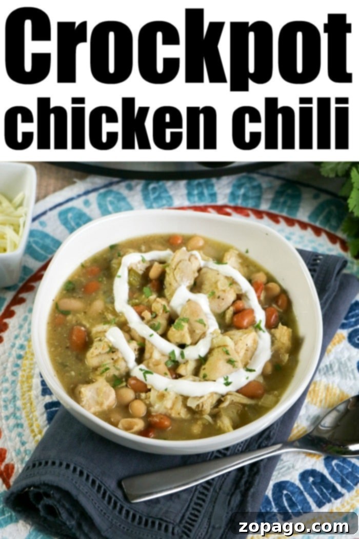 Creamy Crockpot White Chicken Chili 7 Easy White Chicken Chili Crockpot