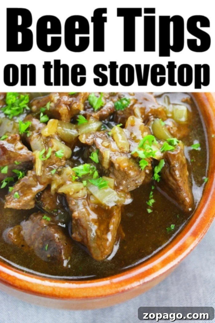 How to Cook Beef Tips on the stove