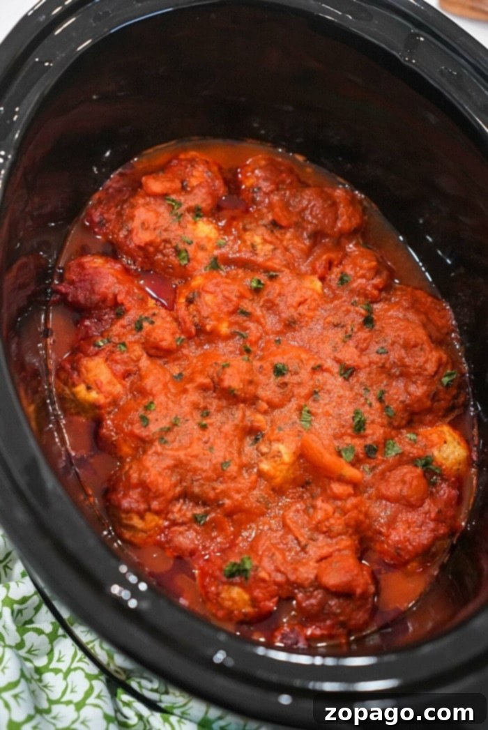Effortless Crockpot Frozen Meatballs 9 crockpot meatballs