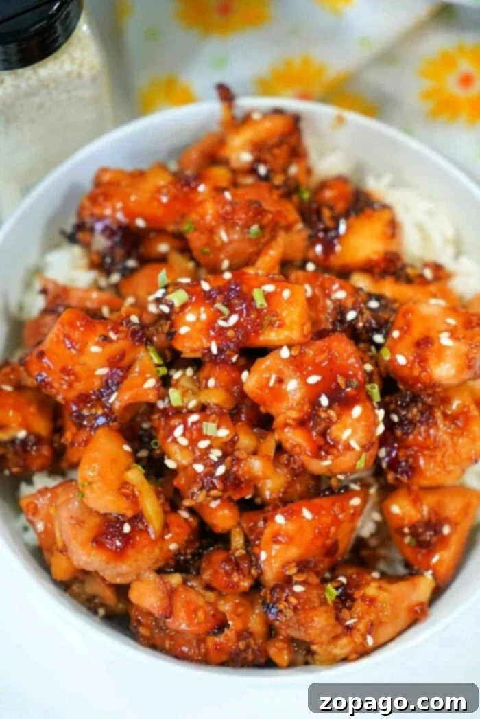 Sticky Sweet Air Fryer Teriyaki Chicken 12 Honey teriyaki chicken air fryer