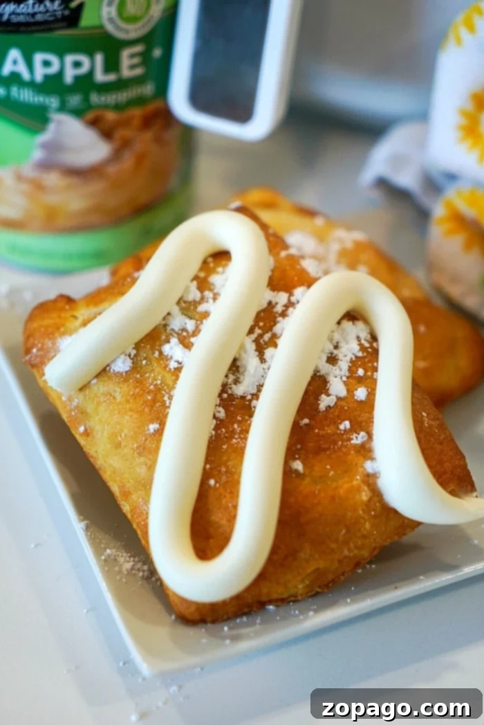air fryer dumplings piled on a plate