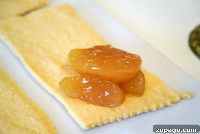 apple hand pies before air frying
