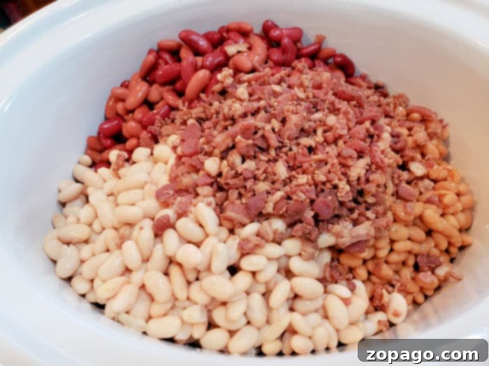 Effortless Crockpot Soup 5 Ingredients for a hearty crockpot soup recipe ready for the slow cooker
