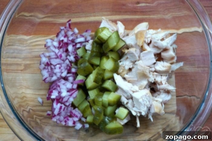 The Right Onion for Every Dish 4 Easy chicken salad sandwich recipe with red onions