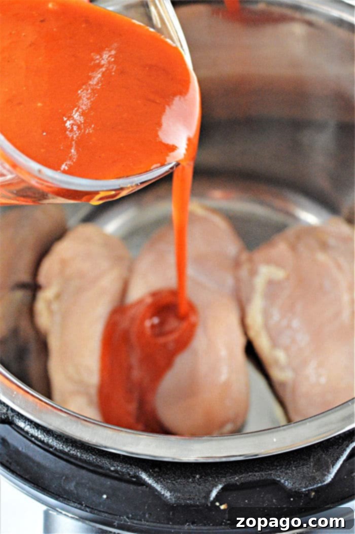 Quick Instant Pot Buffalo Chicken 4 Instant Pot Buffalo Chicken Thighs