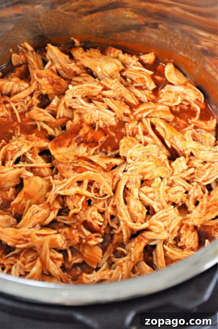 Quick Instant Pot Buffalo Chicken 6 ninja foodi buffalo chicken