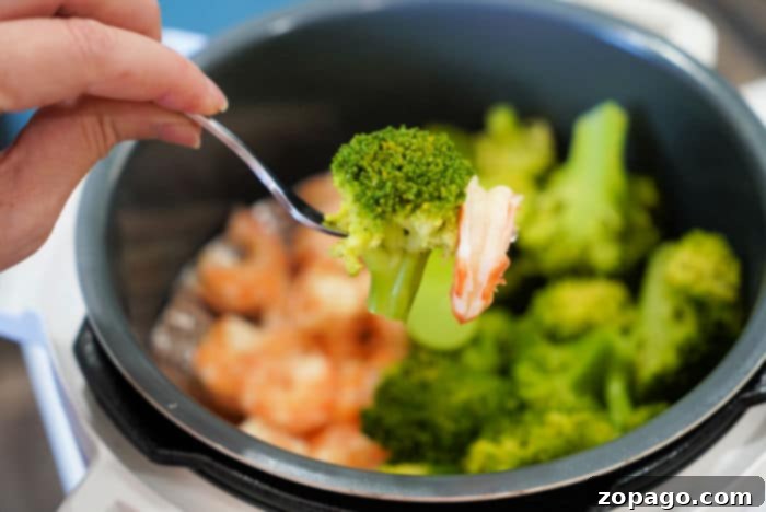 Instant Pot Shrimp Magic 5 instant pot broccoli and shrimp