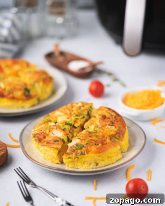 Air Fryer Quiche Perfection 9 frittata air fryer