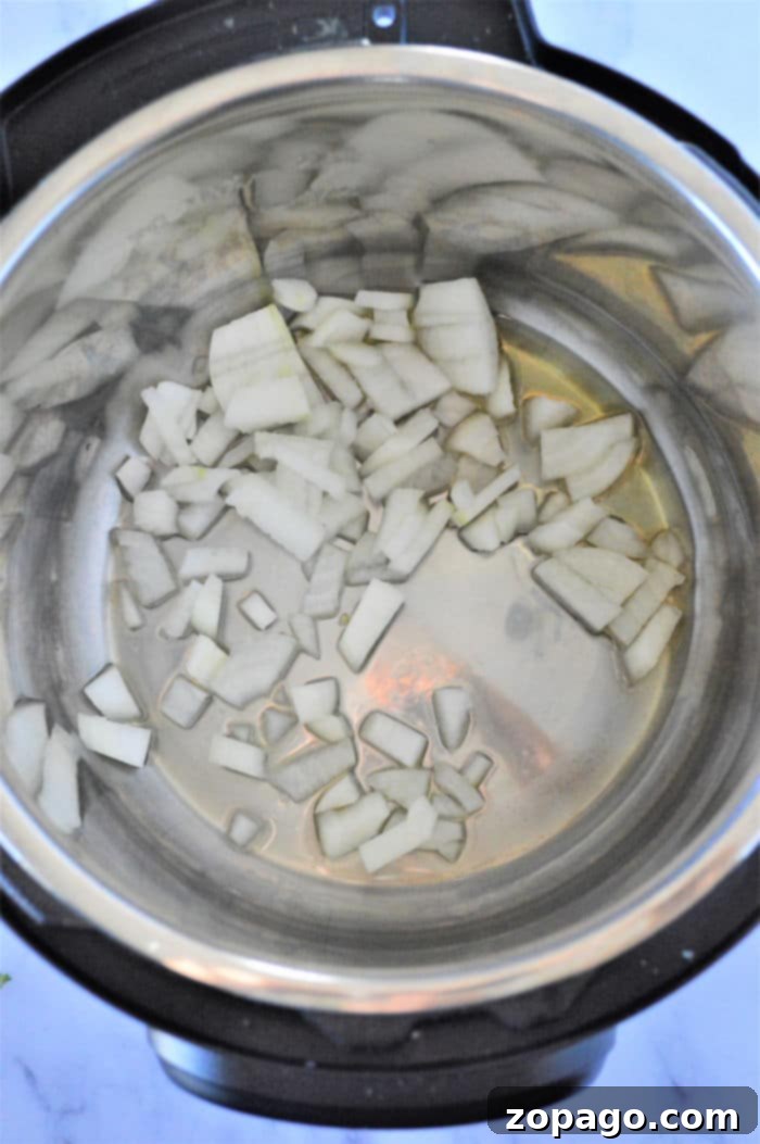 instant pot onions