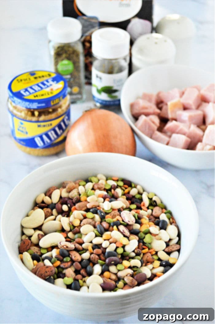 Comforting Instant Pot 15 Bean Soup 4 15 Bean Soup Instant Pot