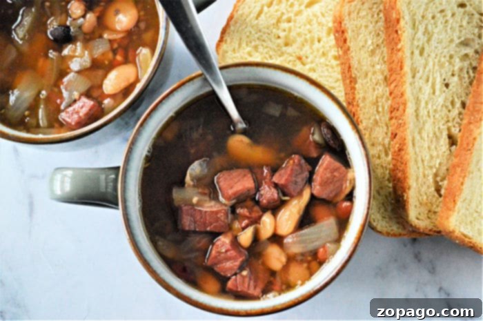 Comforting Instant Pot 15 Bean Soup 6 Instant pot Bean Soup