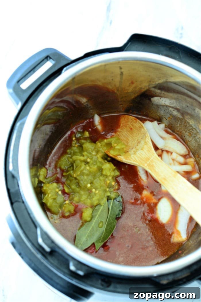 Fall-Apart Instant Pot Barbacoa 7 pressure cooker beef