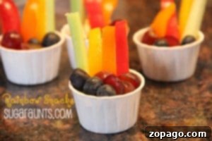 Get Crafty for St. Patrick's Day 2 Rainbow Snack Cups for kids