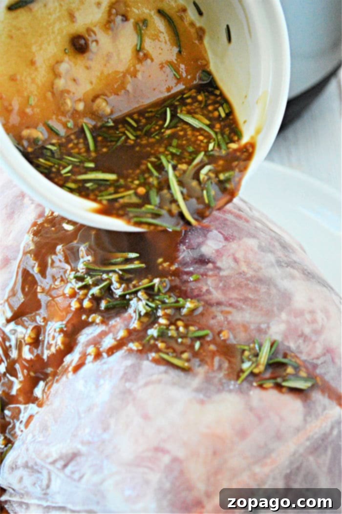No Thaw Instant Pot Pork Shoulder 6 Pressure Cooker Frozen Pork Shoulder with Delicious Sauce