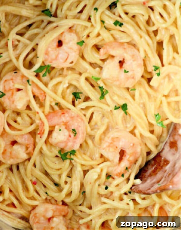 Irresistible Instant Pot Bang Bang Shrimp 10 Frozen-Shrimp-Pasta-Instant-Pot, a final appealing shot of the dish