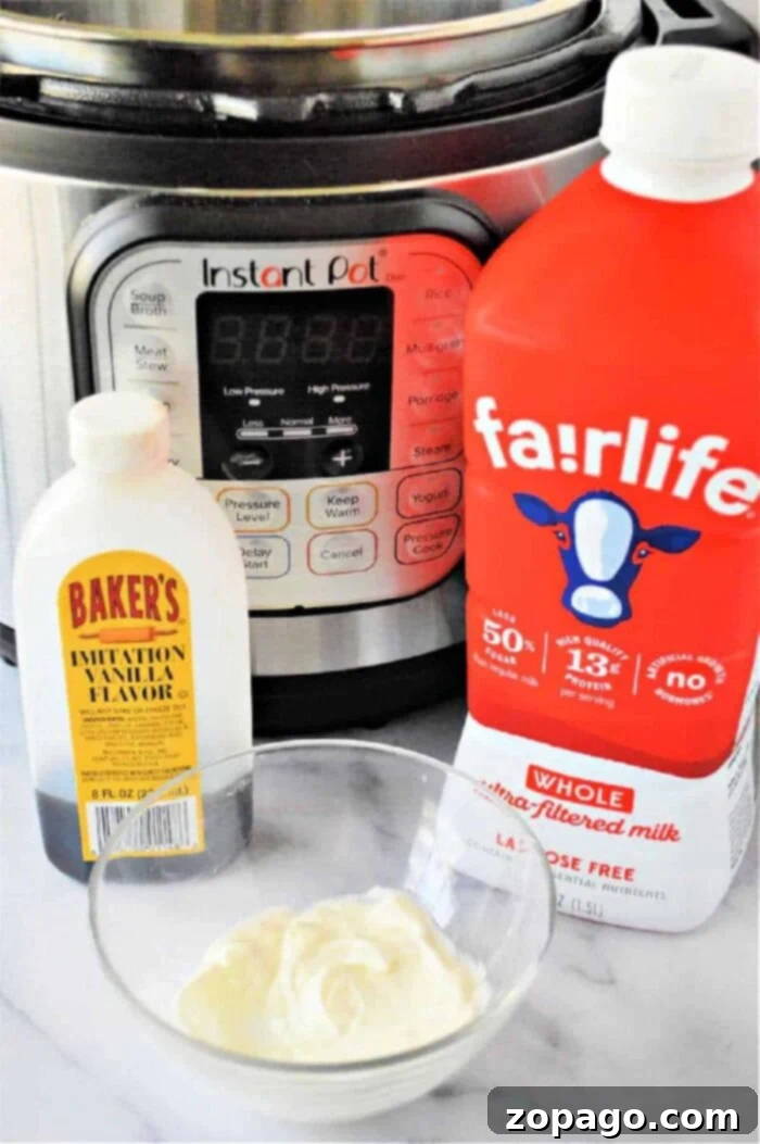 Effortless Pressure Cooker Yogurt 2 Homemade pressure cooker yogurt without a yogurt button