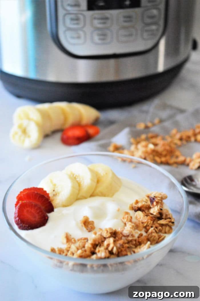 Effortless Pressure Cooker Yogurt 7 Instant Pot Yogurt - Easy & Delicious