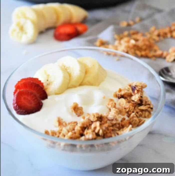 Effortless Pressure Cooker Yogurt 9 Ninja Foodi Yogurt - Simple & Nutritious