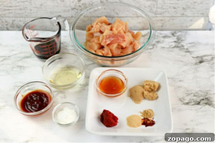 Flavorful Asian Chicken 4 Instant Pot General Tso's Chicken plated with rice.