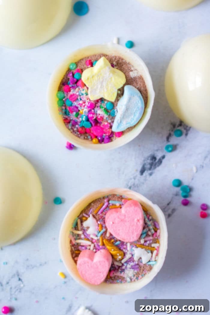 Marshmallow Surprise Chocolate Bombs 5 Hot Chocolate Balls